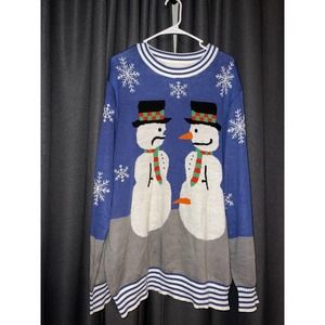 Ugly Christmas Sweater Xmas Size XXL Tipsy Elves
